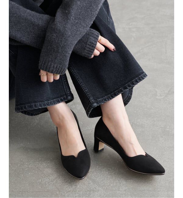  「≪追加≫5cmコウブカメタルラインパンプス」|パンプス|