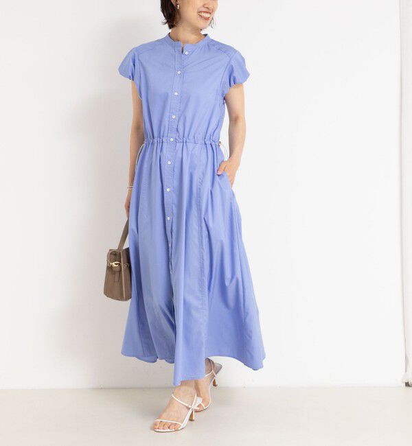 NOLLEY'S「ドロストシャツワンピース」|ワンピース|