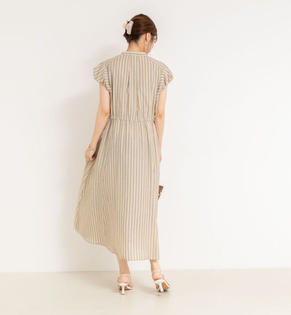 NOLLEY'S「ドロストシャツワンピース」|ワンピース|