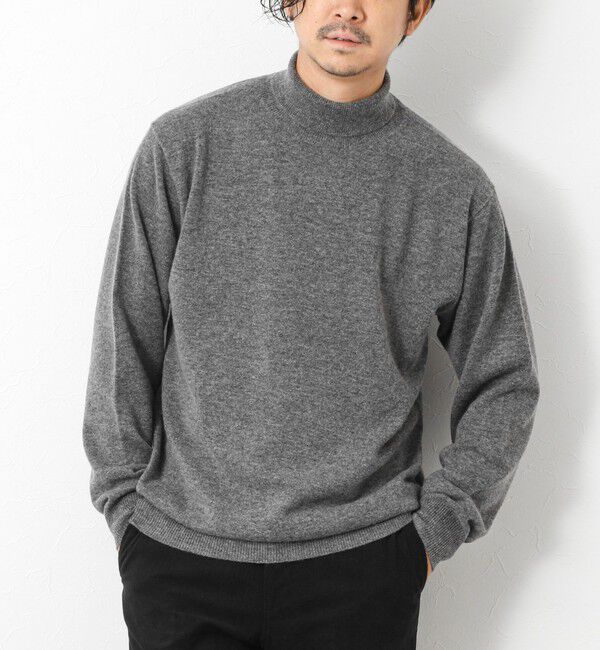 NOLLEY'S goodman「ウールカシミア タートルネックニット 25AW」|ニット・セーター|ライトグレー