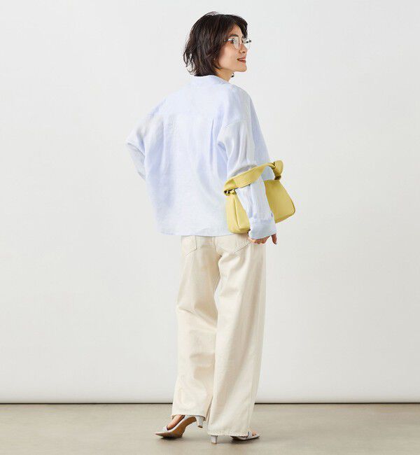 NOLLEY'S「MY STANDARD マルチWAYリネンショートシャツ」|シャツ・ブラウス|