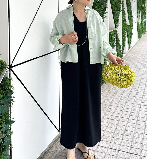 NOLLEY'S「MY STANDARD マルチWAYリネンショートシャツ」|シャツ・ブラウス|