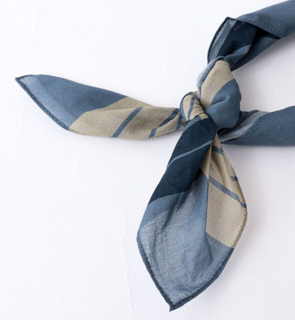 NOLLEY'S goodman「EMME EFFE メッシュプリントバンダナスカーフ」|バンダナ・スカーフ|