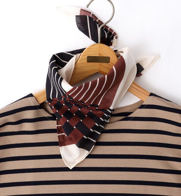 NOLLEY'S goodman「EMME EFFE メッシュプリントバンダナスカーフ」|バンダナ・スカーフ|