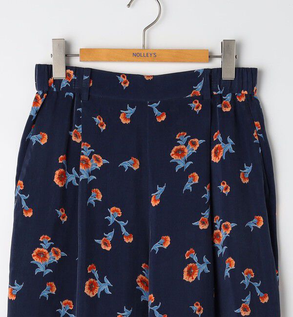 NOLLEY'S「ウォッシャブルスカーレット柄タックパンツ」|その他|