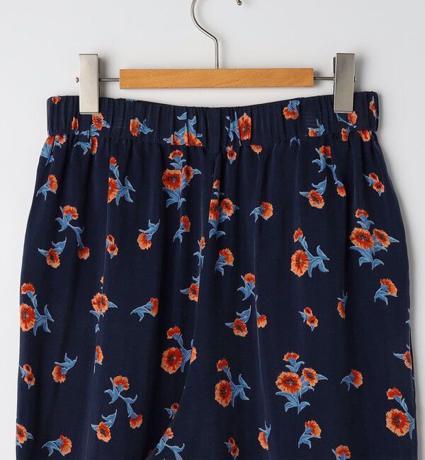 NOLLEY'S「ウォッシャブルスカーレット柄タックパンツ」|その他|