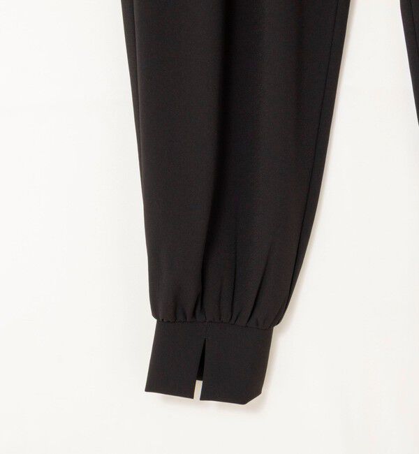 NOLLEY'S「【WEB＆一部店舗限定カラー】《セットアップ対応》ジョーゼットジョガーパンツ」|チノ|