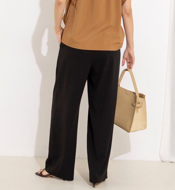 NOLLEY'S「【WEB＆一部店舗限定カラー】《セットアップ対応》ジョーゼットイージーワイドパンツ」|その他|
