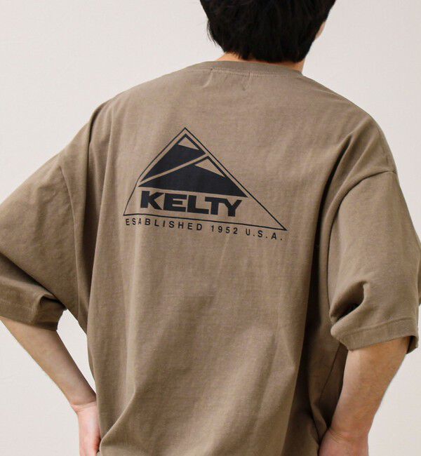 GLOSTER「【KELTY&times;GLOSTER】別注 バックロゴプリントT」|Tシャツ・カットソー|