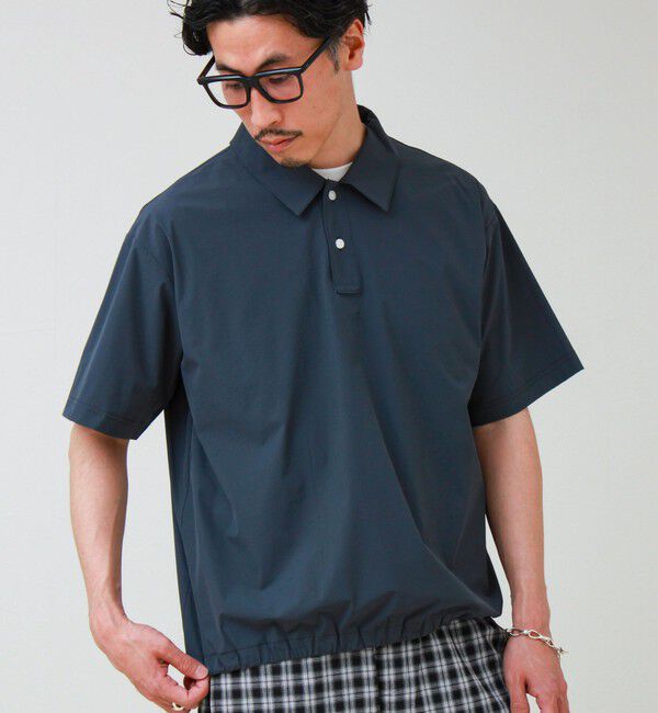 GLOSTER「【接触冷感/セットアップ着用可能】SoftCool ポロシャツ」|ポロシャツ|