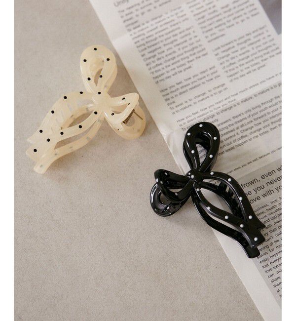 VIS「ドットリボンバンス」|ヘアバンド|