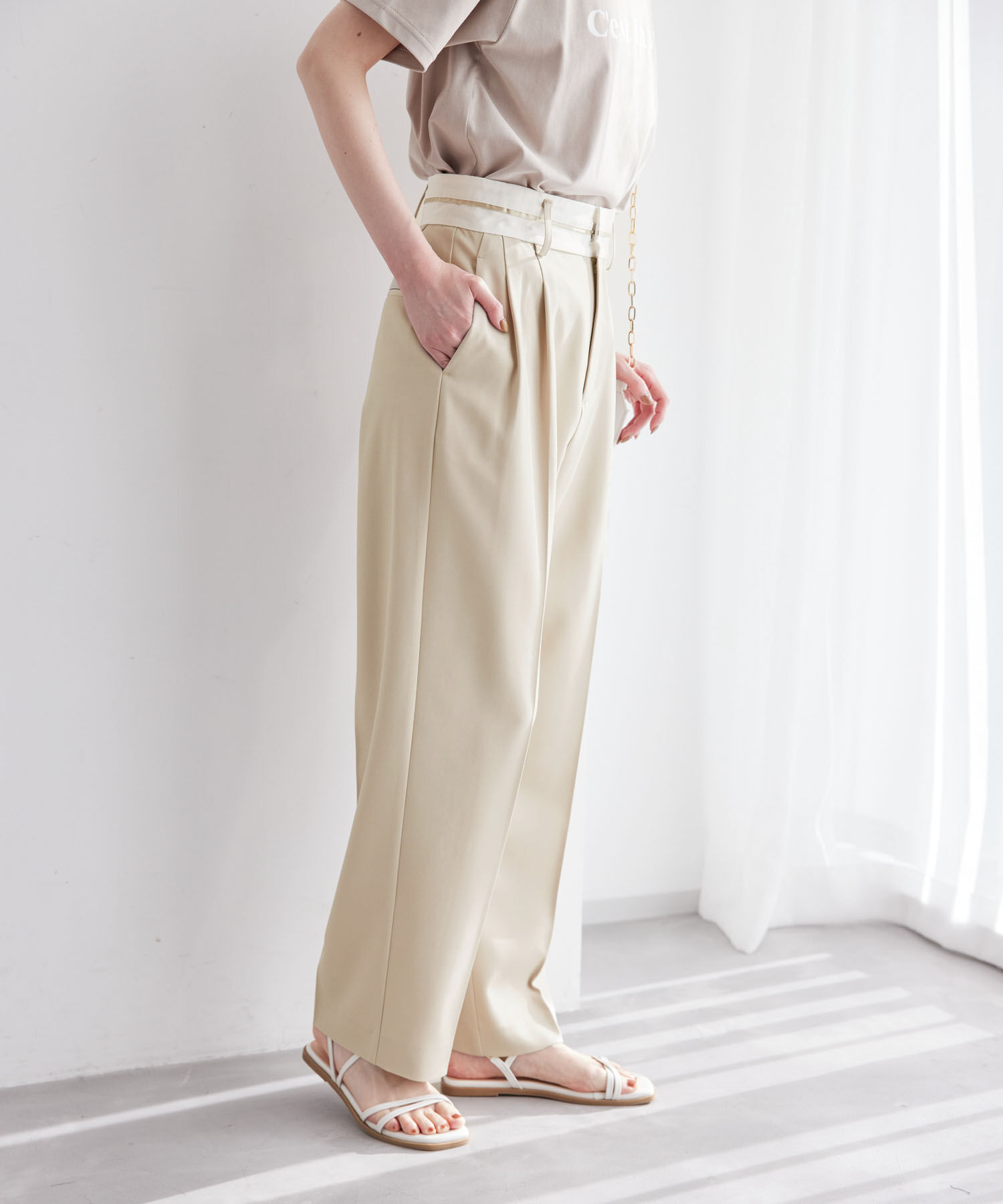 Rope&rsquo;Picnic「マーベルトパンツ」|その他|