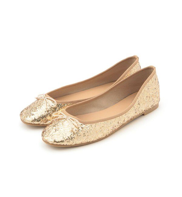 ROPE PICNIC PASSAGE「【AIRina/エアリーナ】軽くてやわらかいグリッターバレエシューズ」|バレエシューズ|