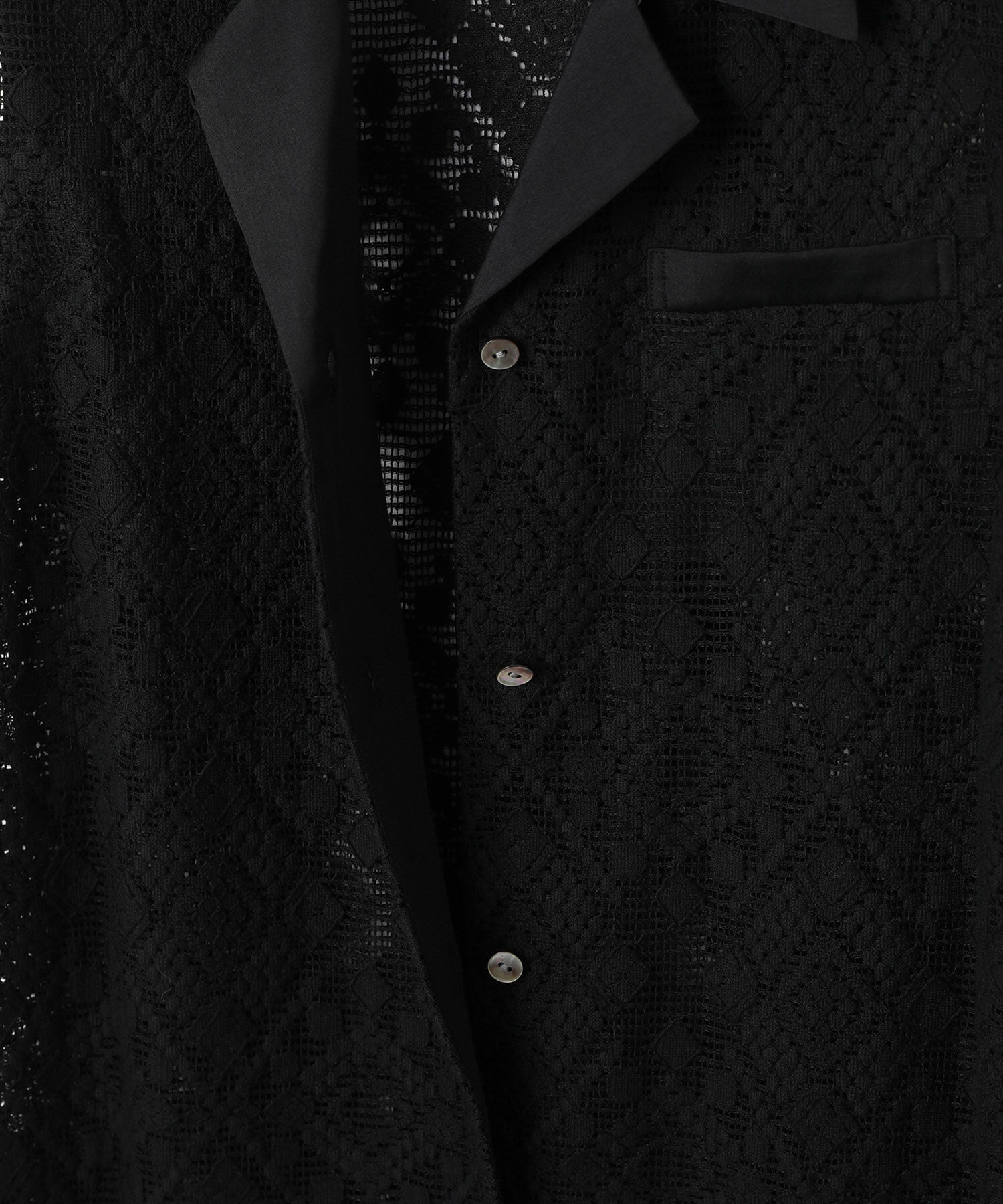 ADAM ET ROPE'「オープンカラーレースワンピース」|その他|