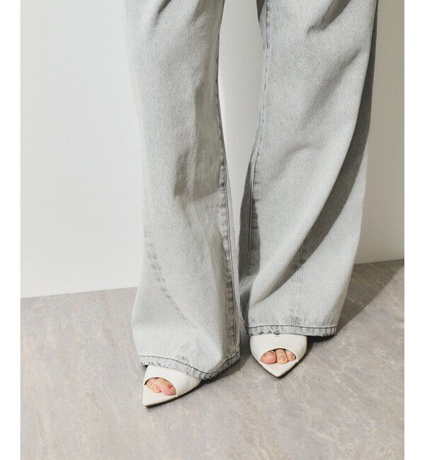 ADAM ET ROPE'「【WEB限定】ディープライズワイドデニム」|デニム|