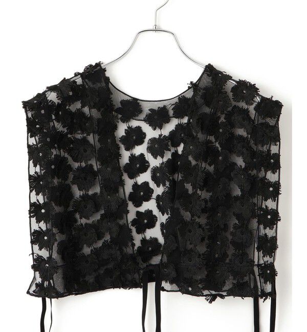 ADAM ET ROPE'「フラワーチュール2WAYトップス」|シャツ・ブラウス|