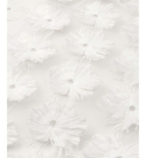 ADAM ET ROPE'「フラワーチュール2WAYトップス」|シャツ・ブラウス|