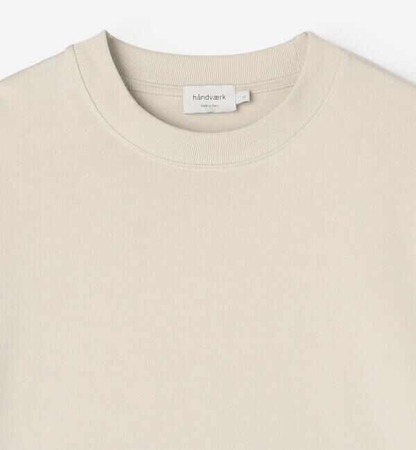 handvaerk「handvaerk | コットン クルーネック半袖Tシャツ MEN」|Tシャツ・カットソー|