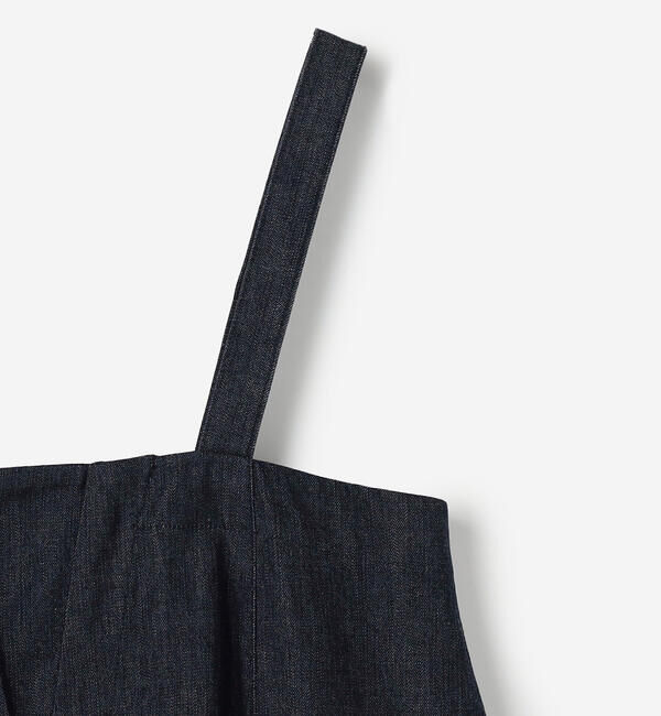  「HAVERSACK | デニム サロペットスカート WOMEN」|スカート|