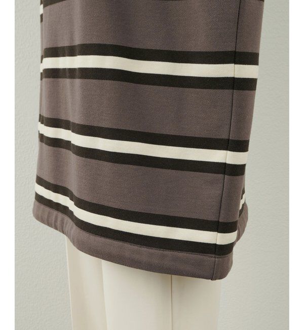 THE PAUSE「【THE PAUSE】ボーダーBIGポロシャツ」|Tシャツ・カットソー|