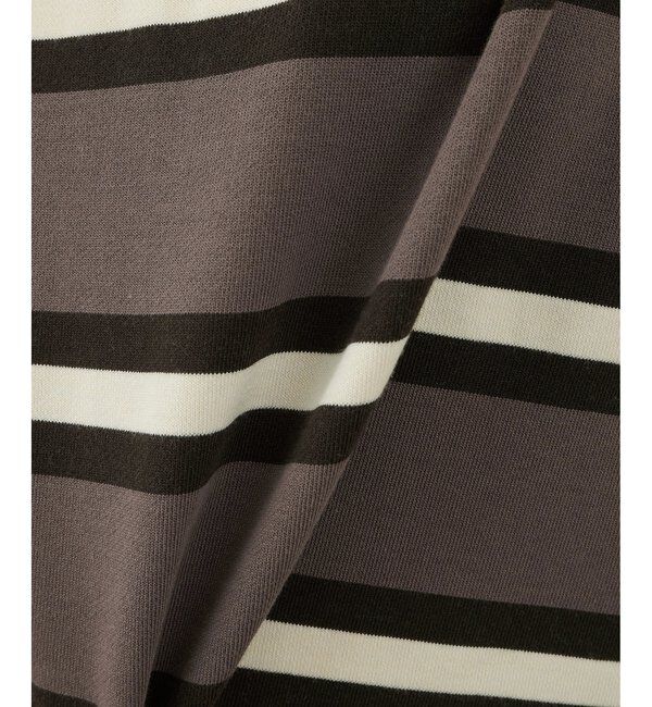 THE PAUSE「【THE PAUSE】ボーダーBIGポロシャツ」|Tシャツ・カットソー|