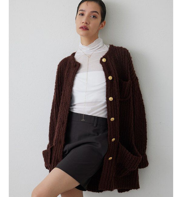 THE PAUSE「【THE PAUSE】ニットボタンジャケット」|その他|