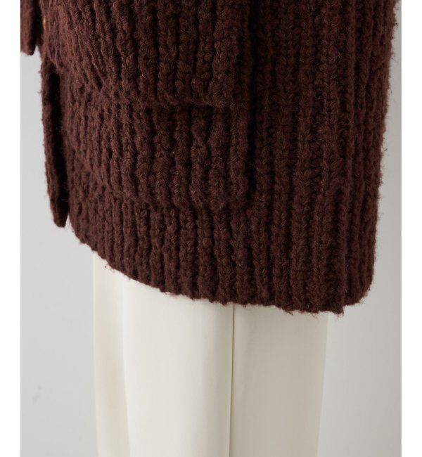 THE PAUSE「【THE PAUSE】ニットボタンジャケット」|その他|