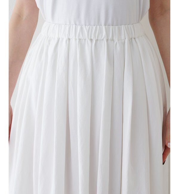 Drawing Numbers「【Drawing Numbers】テンセルコットンクロスギャザースカート」|スカート|