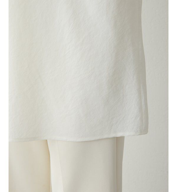  「ドレープノースリーブブラウス」|シャツ・ブラウス|