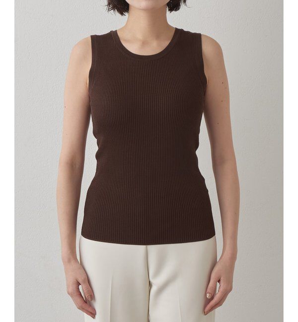  「【Drawing Numbers】リブニットタンク」|ニット・セーター|