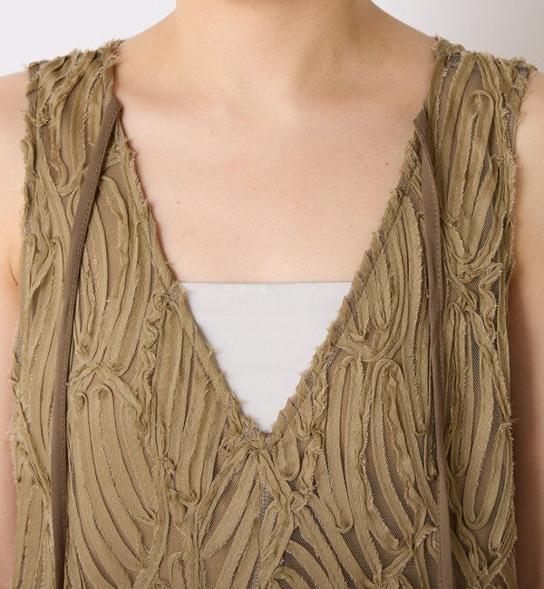  「【人気アイテムがサイズ展開を増やして再販！】バテンレースワンピース」|ワンピース|