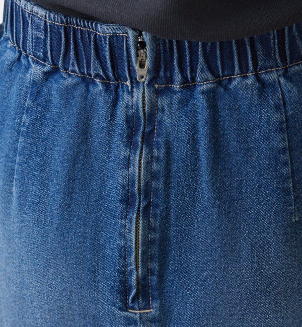  「Iラインデニムスカート」|スカート|