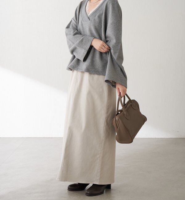  「Iラインデニムスカート」|スカート|