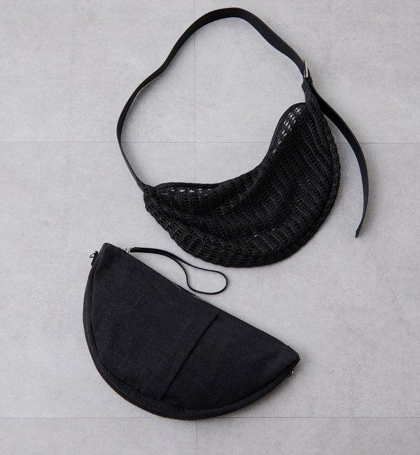  「【PAPILLONNER/パピヨネ】ラウンドメッシュバッグ」|ショルダー・メッセンジャー|