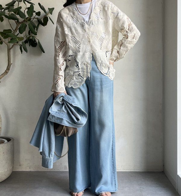  「リヨセルドロストワイドデニム」|デニム|