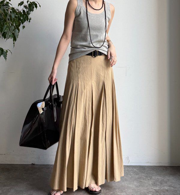  「ハイツイストニットタンク」|ニット・セーター|