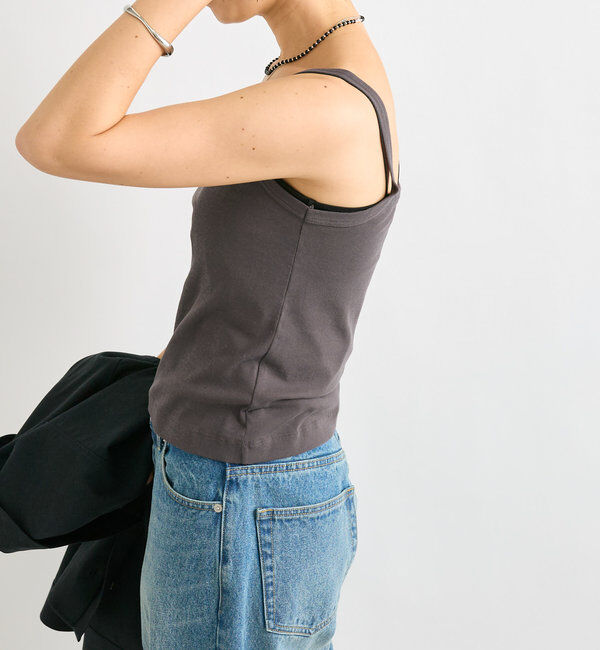  「【MYSELFbyRD（マイセルフバイリヴドロワ）】クラシックキャミ」|キャミソール|