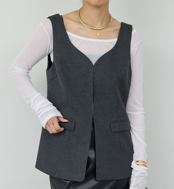  「ビスチェジレ」|ベスト・ジレ|