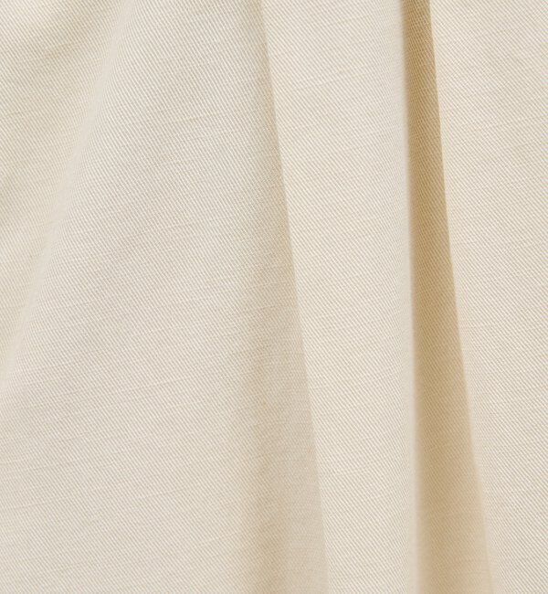  「リネンダブルタックパンツ」|チノ|