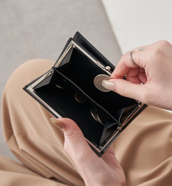  「がま口折財布」|財布|