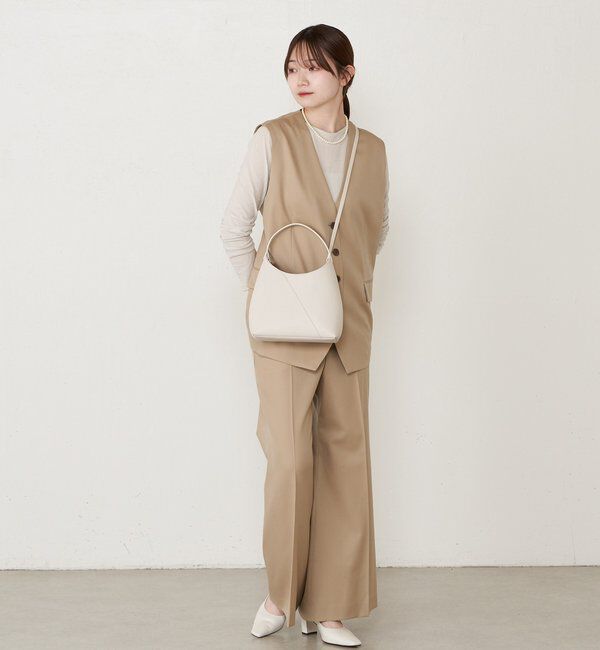  「スムースレザー2WAYミニトートバッグ」|トートバッグ|