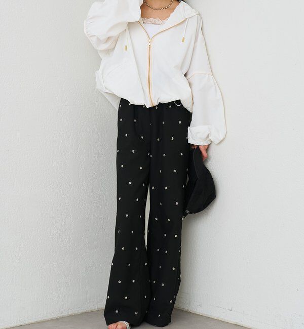  「ナイロンフーディーパーカー」|ブルゾン・スタジャン|