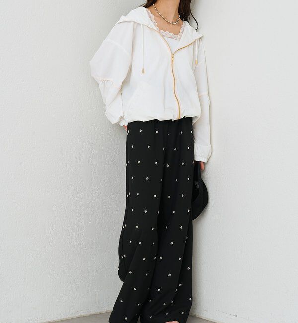  「ナイロンフーディーパーカー」|ブルゾン・スタジャン|