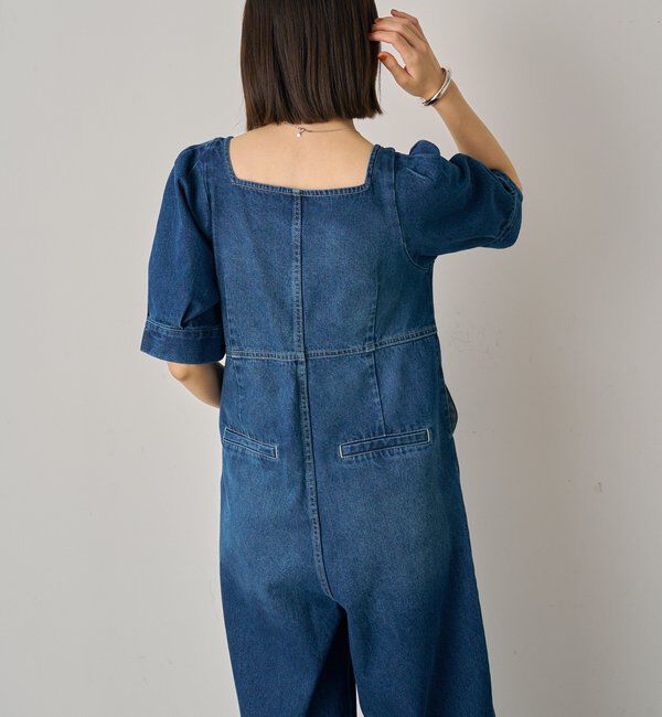  「デニムパフオールインワン」|ワンピース|