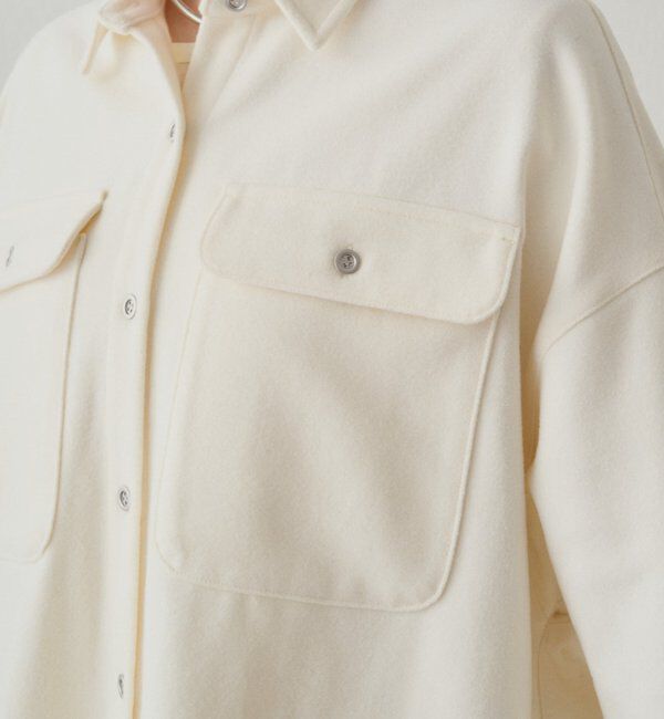  「ウールオーバーシャツ」|シャツ・ブラウス|