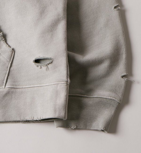  「【FromVintage】ダメージパーカー」|パーカー|