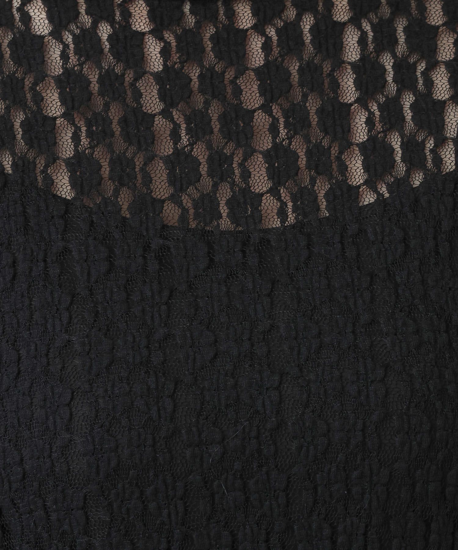 A part by 「ハイネックレースカットプルオーバー_長袖」|Tシャツ・カットソー|