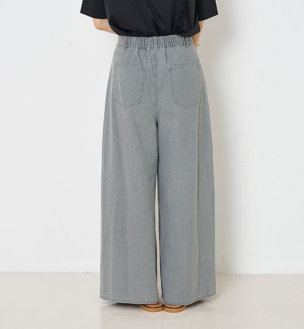 collex「タックウエストデニムパンツ」|デニム|