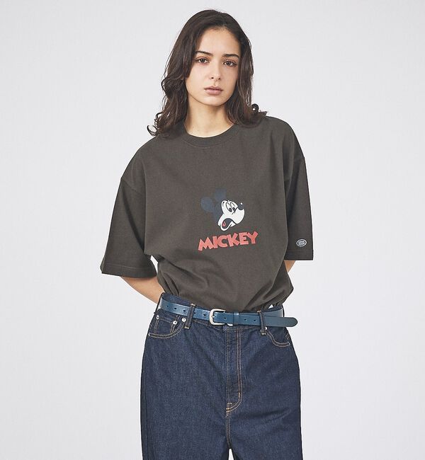 ABAHOUSE「【DISCUS ATHLETIC / ディスカス】Disney / ミッキープリ」|Tシャツ・カットソー|ブラック系その他2