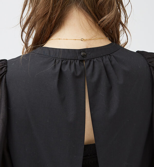 Rouge vif「バルーンシアースリーブワンピース」|ワンピース|